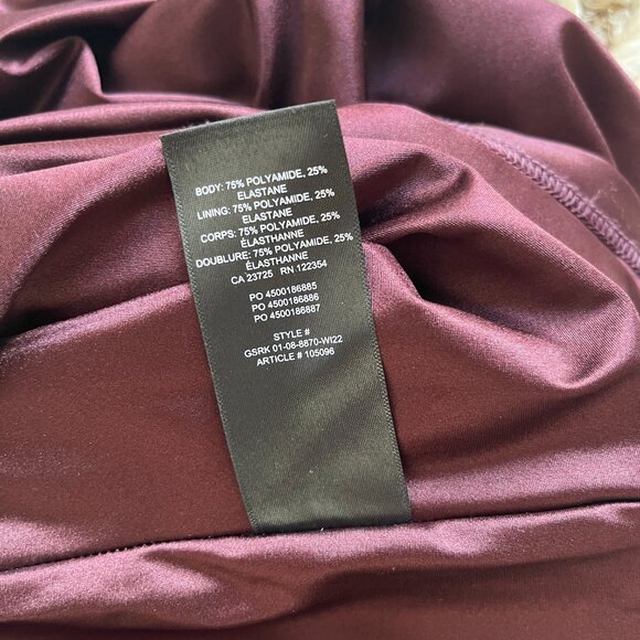 Aritzia Satinette Squareneck Minidress - Picture 4 of 5